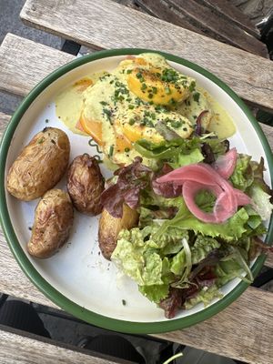   at Aujourd'hui Demain Cafe in Paris