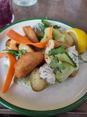  at Aujourd'hui Demain Cafe in Paris