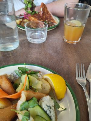  at Aujourd'hui Demain Cafe in Paris