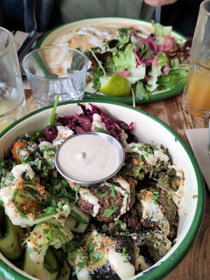 at Aujourd'hui Demain Cafe in Paris