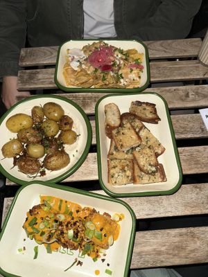   at Aujourd'hui Demain Cafe in Paris