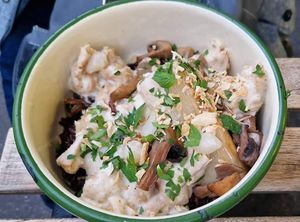  at Aujourd'hui Demain Cafe in Paris