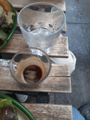 L'espresso du chef at Aujourd'hui Demain Cafe in Paris