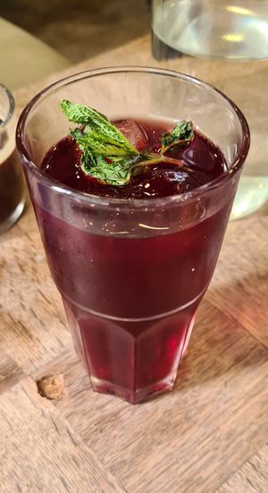  at Aujourd'hui Demain Cafe in Paris