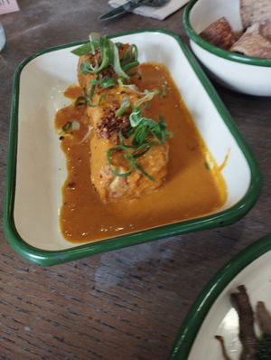 Tofu at Aujourd'hui Demain Cafe in Paris