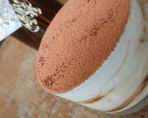 Tiramisu at Aujourd'hui Demain Cafe in Paris