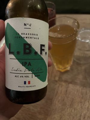   at Aujourd'hui Demain Cafe in Paris