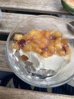   at Aujourd'hui Demain Cafe in Paris