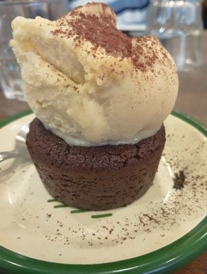  at Aujourd'hui Demain Cafe in Paris