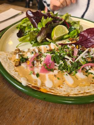  at Aujourd'hui Demain Cafe in Paris