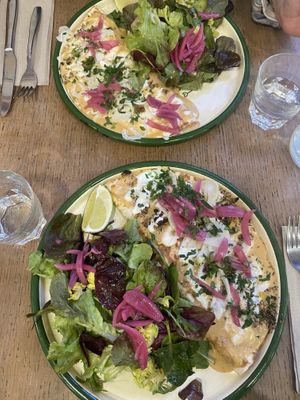   at Aujourd'hui Demain Cafe in Paris
