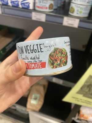   at Aujourd'hui Demain Cafe in Paris