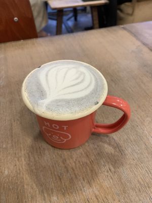   at Aujourd'hui Demain Cafe in Paris