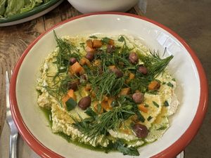 Ricotta  at Aujourd'hui Demain Cafe in Paris