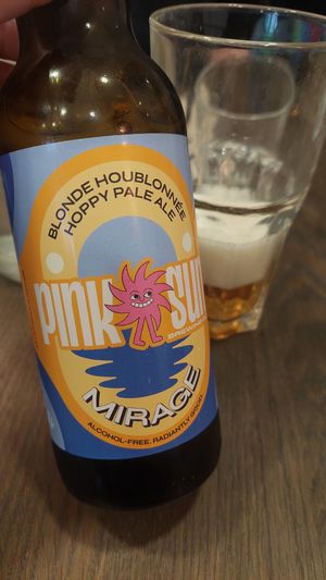 Alcohol free IPA at Aujourd'hui Demain Cafe in Paris