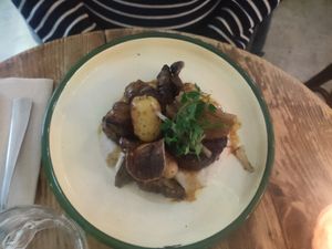 Filet très mignon at Aujourd'hui Demain Cafe in Paris