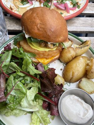   at Aujourd'hui Demain Cafe in Paris