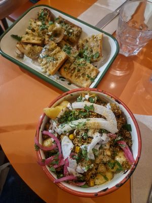  at Aujourd'hui Demain Cafe in Paris