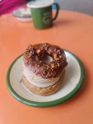  at Aujourd'hui Demain Cafe in Paris