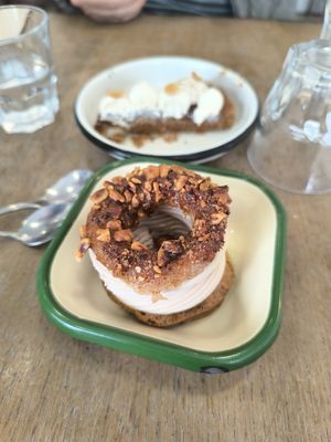  at Aujourd'hui Demain Cafe in Paris