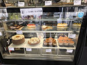  at Aujourd'hui Demain Cafe in Paris