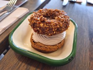 パリブレスト at Aujourd'hui Demain Cafe in Paris