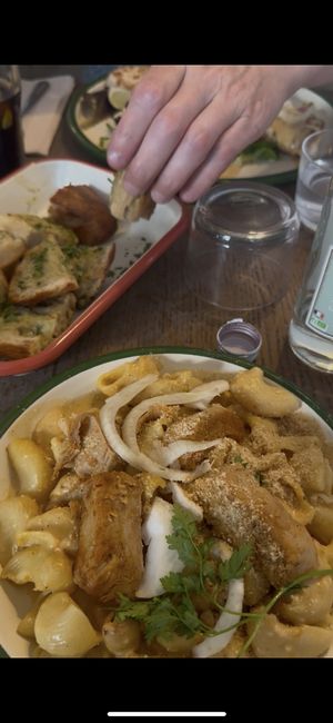   at Aujourd'hui Demain Cafe in Paris