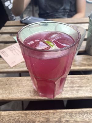 Ultraviolet  at Aujourd'hui Demain Cafe in Paris