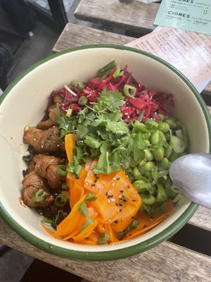 Season Bowl  at Aujourd'hui Demain Cafe in Paris