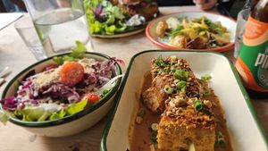  at Aujourd'hui Demain Cafe in Paris