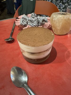Tiramisu   at Aujourd'hui Demain Cafe in Paris
