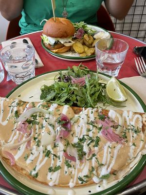  at Aujourd'hui Demain Cafe in Paris