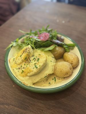   at Aujourd'hui Demain Cafe in Paris