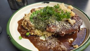 Filet mignon at Aujourd'hui Demain Cafe in Paris