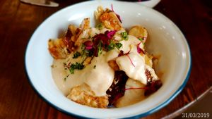 Tartiflette at Aujourd'hui Demain Cafe in Paris