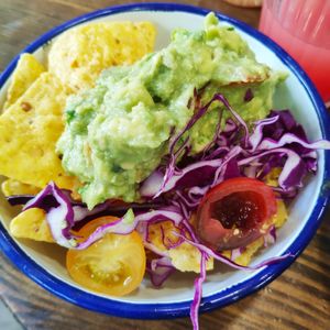 Guacamole at Aujourd'hui Demain Cafe in Paris