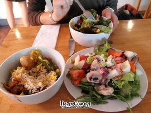 A nice sampling at Sattgrün in Dusseldorf