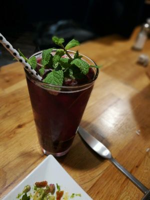 Refresher drink  at Sattgrün in Dusseldorf