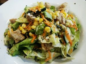 Salad at Bananas Veggie & Raw Cuisine in Novi Sad