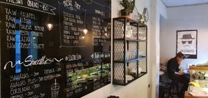 A tsste of the menu. at Bananas Veggie & Raw Cuisine in Novi Sad