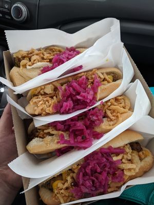 Veggie dogs at IKEA in Dartmouth