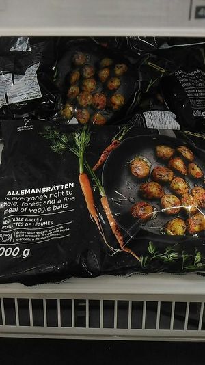 You can purchase the veggie balls frozen in their food section at IKEA in Dartmouth