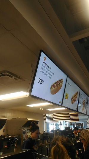 75 cents for a veggie dog at IKEA in Dartmouth