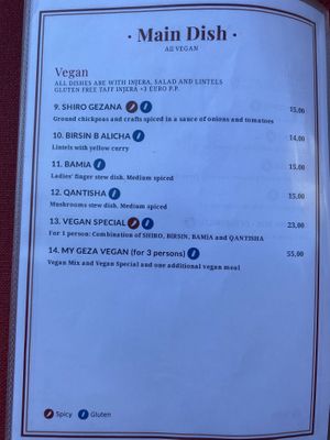   at Gezana Eritrean Restaurant in Eindhoven