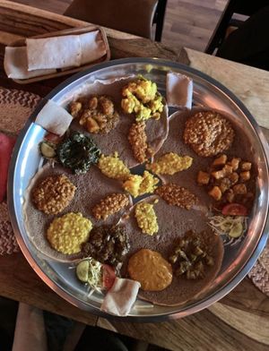   at Gezana Eritrean Restaurant in Eindhoven