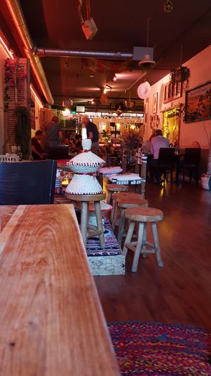 Cozy place at Gezana Eritrean Restaurant in Eindhoven