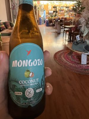 Coconut beer  at Gezana Eritrean Restaurant in Eindhoven