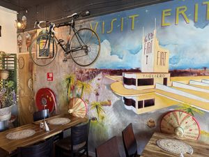 Inside  at Gezana Eritrean Restaurant in Eindhoven