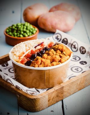 Burrito bowl also vegan  at Wrapchic in Dudley