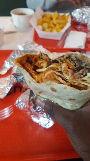 Burrito wrap at Wrapchic in Dudley